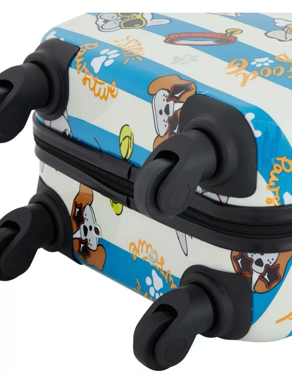 Travelers Club 5-Piece Kids' Luggage Set Cool Dog NEW